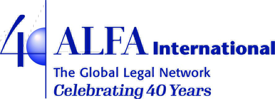 ALFA International: The Global Legal Network: 40 Year Logo